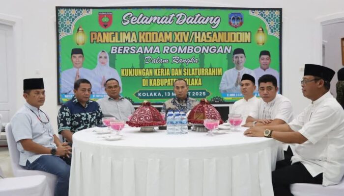 Sambut Kunjungan Kerja Pangdam XIV/Hasanuddin, Pemkab Kolaka Gelar Buka Puasa Bersama