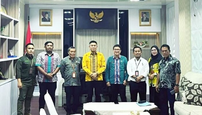 Bupati Konsel Terima Audiensi BPN, Bahas Program Strategis Nasional 2025