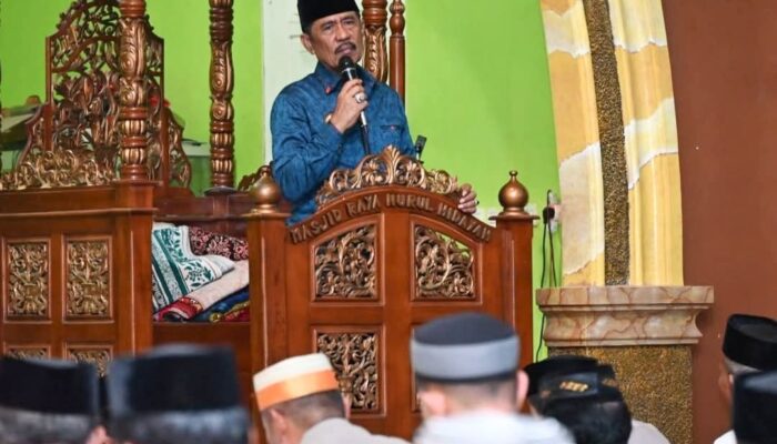 Bupati dan Wakil Bupati Kolaka Utara Gelar Safari Ramadan di Kecamatan Lambai dan Batu Putih