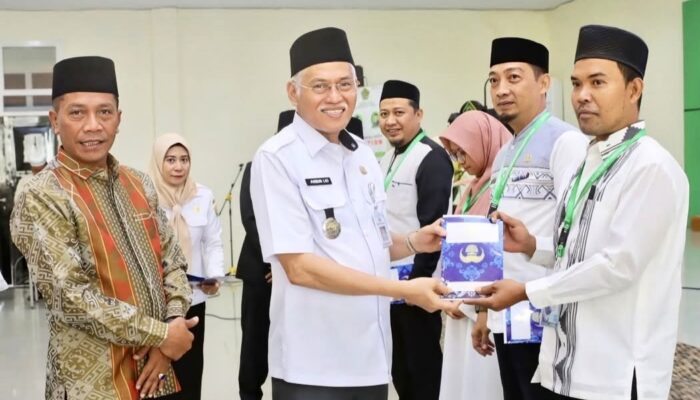 Sekda Sultra Hadiri Penulisan Mushaf Nusantara Serentak di 29 Provinsi
