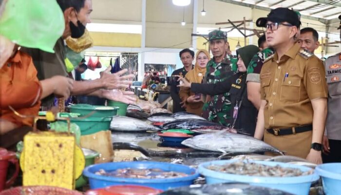 Bupati Kolaka Sidak ke Pasar Mekongga, Pastikan Harga Kebutuhan Pokok Stabil Jelang Idul Fitri
