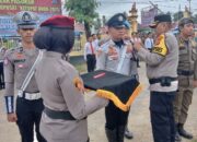 Polres Koltim Gelar Apel Pasukan Operasi Ketupat Anoa untuk Pengamanan Mudik Lebaran