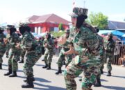 Persit Kodim 1412/Kolaka Meriahkan Lomba Gerak Jalan HUT RI ke-80